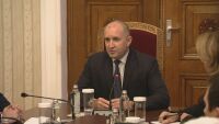 Президентът проведе консултации с ГЕРБ и ПП-ДБ (СНИМКИ и ВИДЕО)