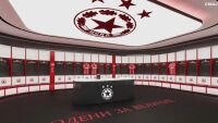 Вижте новата съблекалня на ЦСКА на новия 