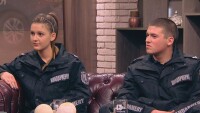 Най-младите в жандармерията: Людмила и Антонио слагат униформи на 20 години