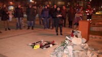Във Варна почетоха паметта на Пламен Горанов, който се самозапали пред общината преди 6 г. 