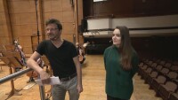 Максим Ешкенази и Радина Боршош като Ромео и Жулиета