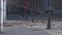 Отново инцидент с паднала мазилка от сграда в центъра на София