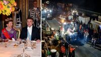 „Като няма хляб, да ядат пасти“: Макрон на бляскава вечеря, а фермерите ядат на магистралата (СНИМКИ)