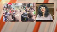 Лилия Абаджиева снима протеста на 