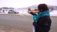 Бившата хижа, до която са намерени трите тела, е горяла