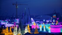 Впечатляващи ледени скулптури на Фестивала на леда в Харбин (ВИДЕО)