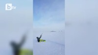 Сняг и силен вятър – какво им е хубавото?