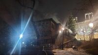 Сирени и тревога: Пожар в къща паметник на културата в Пловдив (ВИДЕО и СНИМКИ)