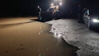 Кметът на Батановци: Пропукала се е дига след вливането на река Конска в река Струма