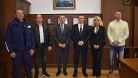 Борислав Сарафов награди служители на МВР за разкрития грабеж на инкасо автомобил в Ихтиман