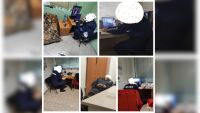 Снимки на спящи полицаи в метрото се появиха онлайн, СДВР ги нарече стари и отрече да има нарушения