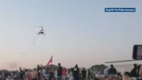 Организаторите на рекламния полет над плаж „Градина“: Каскадьори хвърляха биоразградими банкноти