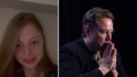 Транс дъщерята на Илън Мъск разкри „напълно фалшиви“ истории за детството си