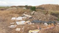 Нерегламентирано сметище в землището на ямболското село Зимница