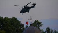 С помощта на „Кугър: Потушиха големия пожар в Белослатинско