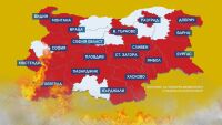Пожарите в страната за последното денонощие: Най-много са в Софийско