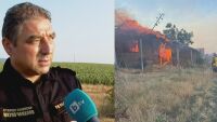 Пожарите в Хасковско: Няма риск за населените места в района днес