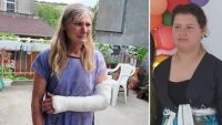 „Върза ме - ръце и крака, преди да я накара да тръгне“: Майката на отвлеченото момиче е със счупена ръка. Мъжът я удрял преди да отведе Наталия