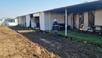 Няколко бунгала изгоряха при пожар край Черноморец