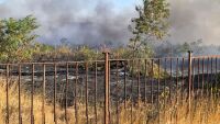 Овладян е пожарът край Асеновград, замерват въздуха в съседните места