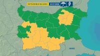 Синоптиците предупреждават за опасно време: Жълт код за интензивни валежи в 10 области
