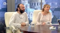 Младоженците Ирен Кривошиева и съпругът й Николай споделят за любовта по между им