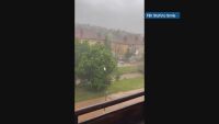 Наводнение в Бухово край София