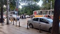 Трамвай блъсна възрастен мъж на пешеходна пътека в София