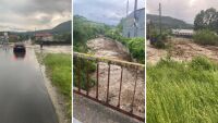 Река Черна преля, село Тича е наводнено