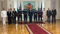 Почетният знак на президента: Получиха го пожарникари, помагали при катастрофата на „Челопешко шосе“