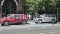 Палежът на колите пред посолството в Скопие: Повдигнаха по-тежко обвинение на заподозрения 