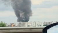Голям пожар в столичния квартал 