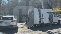 Отцепиха района около Докторската градина заради съмнителен куфар (СНИМКИ и ВИДЕО)