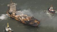 Груба небрежност, довела до непредумишлено убийство: Арестуваха капитана на товарния кораб, сблъскал се с танкер 