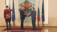 Президентът Румен Радев удостои петима военни с висши офицерски звания