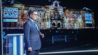 bTV отбеляза началото на кампанията „Избори 2026. България решава“ със специално предизборно студио и впечатляващ 3D мапинг спектакъл 
