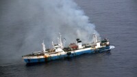 Шестима моряци изгоряха при пожар на кораб край Япония