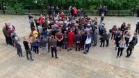Петричко село на протест - хората не си дават училището