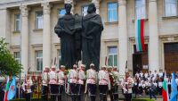 Шествие и тържествена церемония в София за 24 май (СНИМКИ и ВИДЕО)