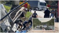 Задържаха за 72 часа шофьора на тира от катастрофата с жертва в Прохода на Републиката