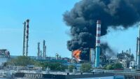 Експлозия в завод на унгарската газова компания MOL взе жертва (СНИМКИ)