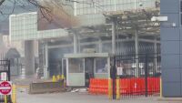 Кола се взриви на мост, свързващ САЩ и Канада, ФБР започна разследване (ВИДЕО и СНИМКИ)