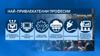 Кои са най-привлекателните професии у нас? (ВИДЕО)