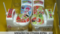 Близалки под формата на тоалетни чинии притесниха родители