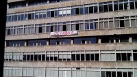 Протестиращи студенти от УАСГ искат оставката на главния архитект на София