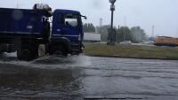 Задръствания и затворени пътища в Русе заради наводненията