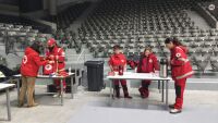 Спортната зала в Русе е подготвена да посрещне евакуирани жители