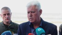 Военният министър след огледа на ударения кораб: Не може да се коментира чий е дронът, камо ли да кажем дали има трета страна