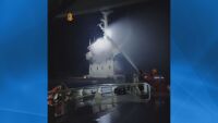 8 души са в неизвестност след пожара на кораб в Черно море край бреговете на Румъния