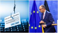 Фишинг имейл получиха германският канцлер Фридрих Мерц и управляващата партия ХДС